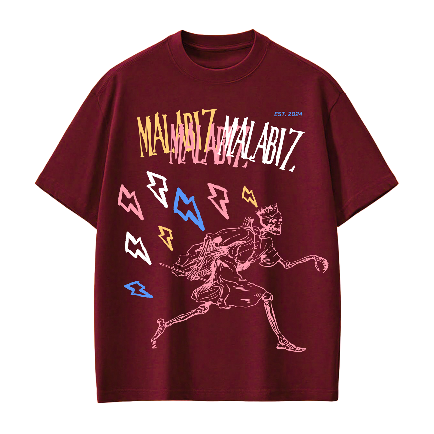 Electric Monarch Oversized Tee