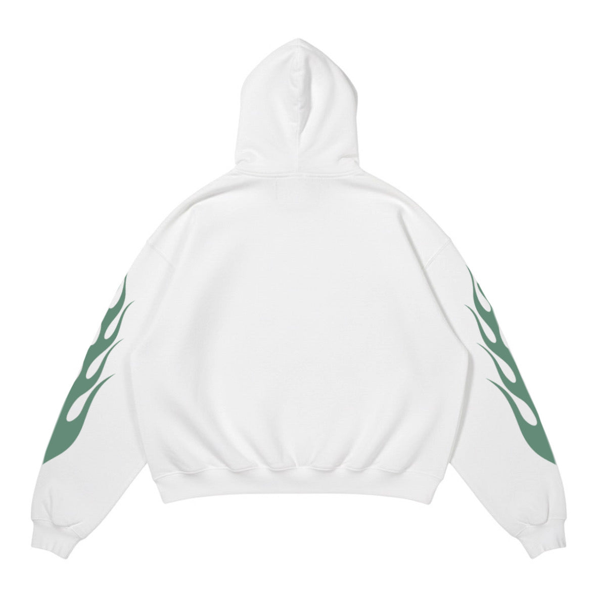 WHITE BLAZE OVERSIZED HOODIE
