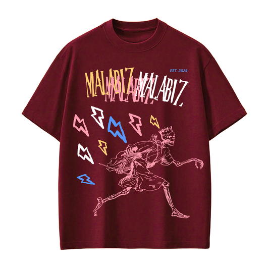 Electric Monarch Oversized Tee