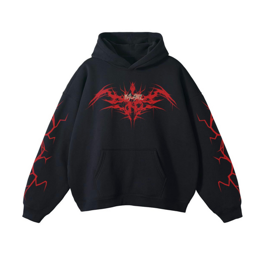 Red Mist Oversized Hoodie